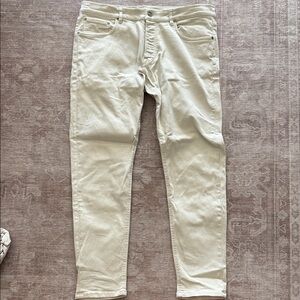 Zara Cream Jeans